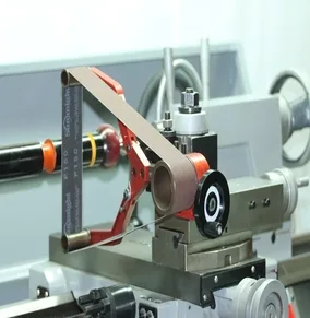Sanding Belt Holders for Lathes